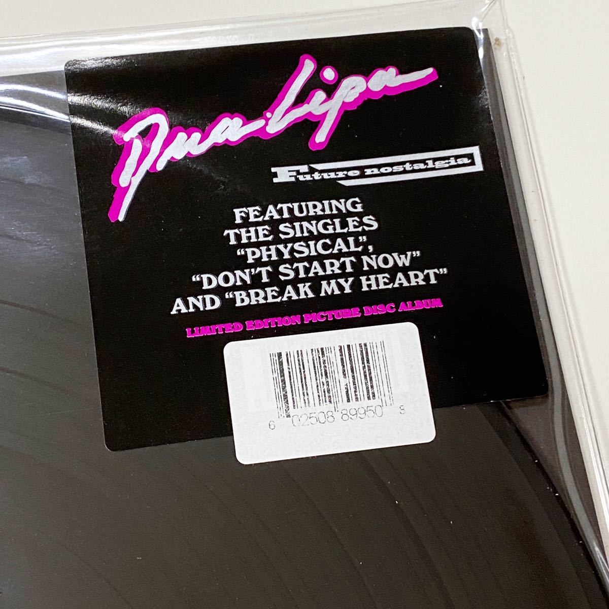 新品】Picture Disc 限定盤 レコード Dua Lipa『Future Nostalgia