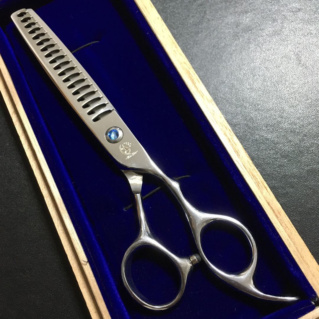 新品 新品 Meisha Scissors ブレンディングシザー 6 75インチ すき率80 美容師 理容師 トリマー 人気 おすすめ ヘアカット ハサミ の落札情報詳細 ヤフオク落札価格情報 オークフリー スマートフォン版
