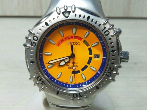 ジャンク SEIKO セイコー 5M42-0F70 ジウジアーロ キネティック