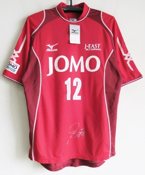 Jリーグオールスターサッカー 2004年 J-EAST ユニフォーム＃12 Lの落札
