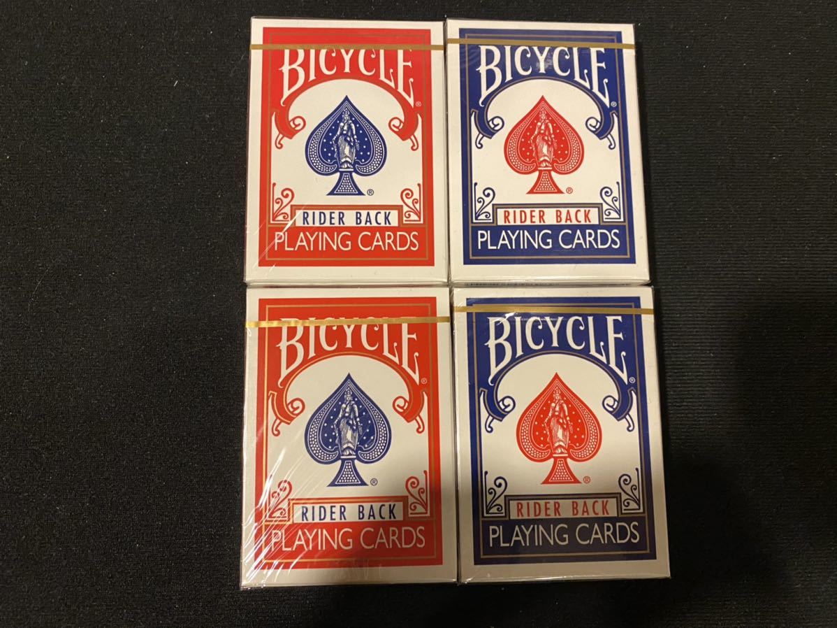 新品 Bicycle ゴールドスタンダード4個バイシクル 赤 Ohio トランプ デック の落札情報詳細 ヤフオク落札価格情報 オークフリー スマートフォン版