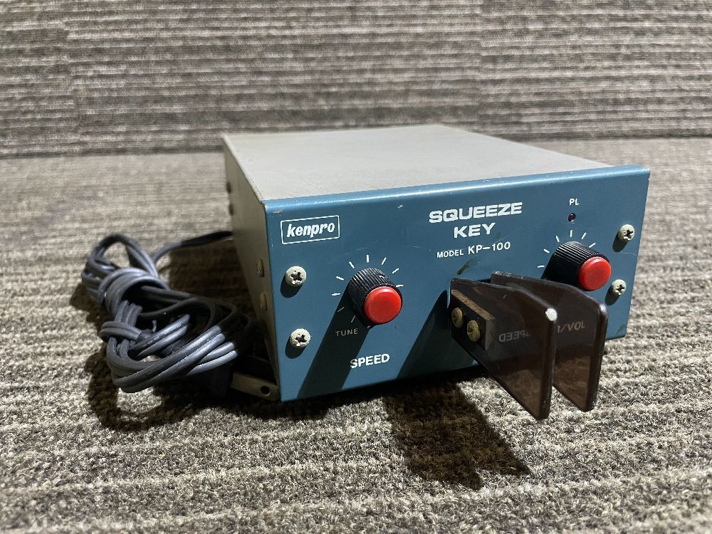 アクセサリー Kenpro SQUEEZE KEY KP-100 Squeeze key KP-100 Morse+TTY KENPRO Industrial Co.Ltd