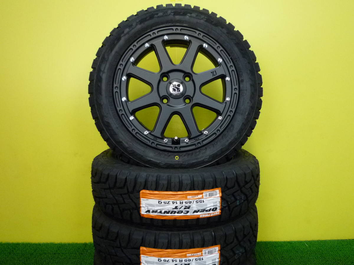 新品TOYOオープンカントリーR/T☆155/65R14☆タント・ウェイク （TOYO  