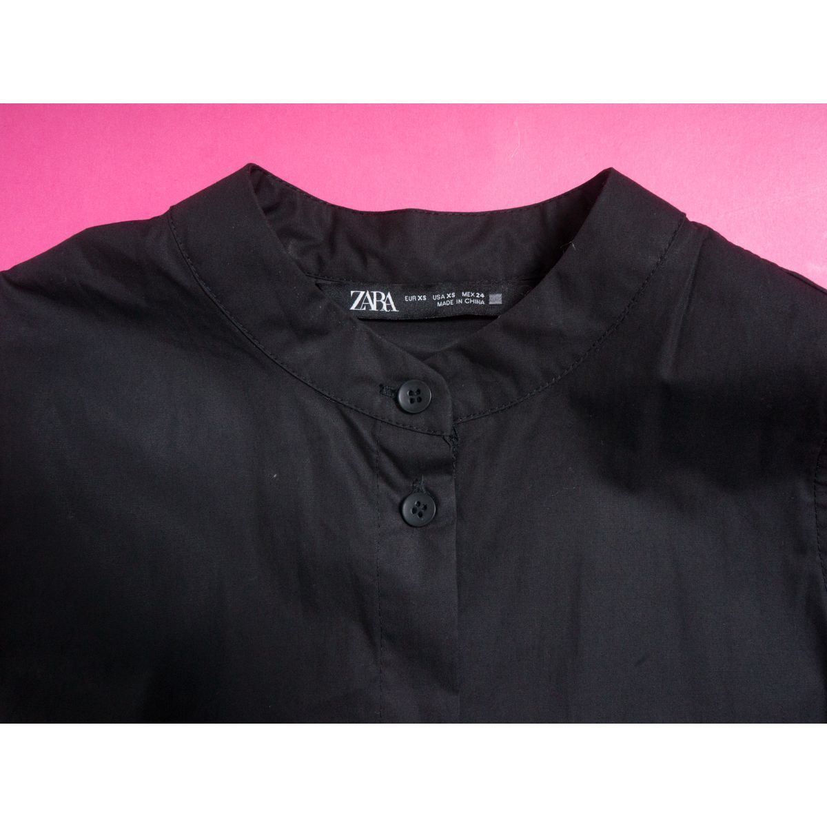 Zara ワンピース ザラ ブラック ノースリーブシャツワンピ 大人カジュアル シック ロング丈 ベーシック プリーツ バンドカラー Usaサイズxs の落札情報詳細 ヤフオク落札価格情報 オークフリー スマートフォン版