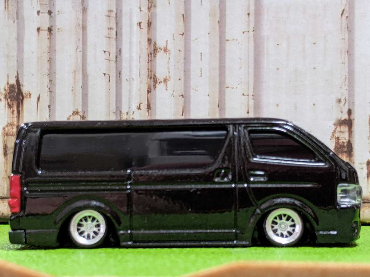 ★yuu　ハイエース、230セド、330グロ、シーマ改深リム、ローダウン 326 [Widebody] Customizing the new earth-colored Hiace