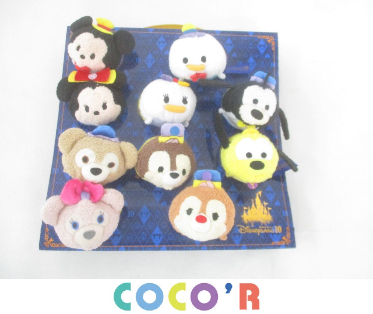 同梱可 良品 ディズニー ツムツム 香港ディズニーランド 10周年 ぬいぐるみ セット ダッフィー シェリーメイ 他 の落札情報詳細 ヤフオク落札価格情報 オークフリー スマートフォン版