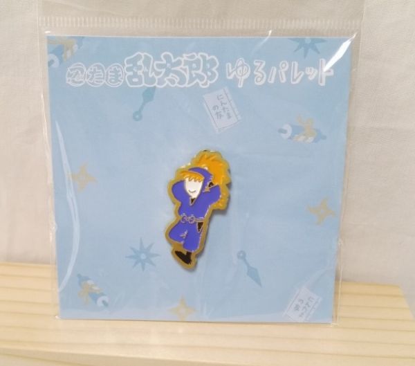 新品】忍たま乱太郎 ゆるパレット ピンズ ピンバッジ 鉢屋三郎