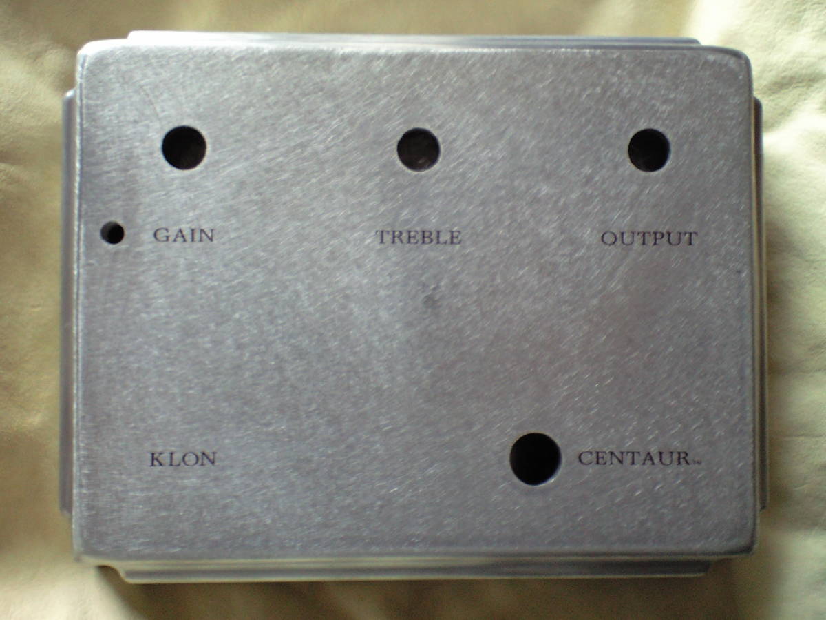 新品】KLON Centaur (ケンタウロス)風？エフェクターケース ノブ付き