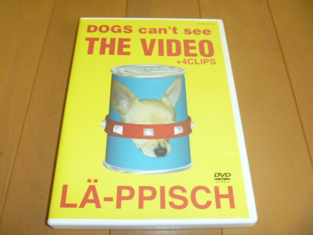 DOGS CAN'T SEE THE VIDEO+4CLIPS [DVD]