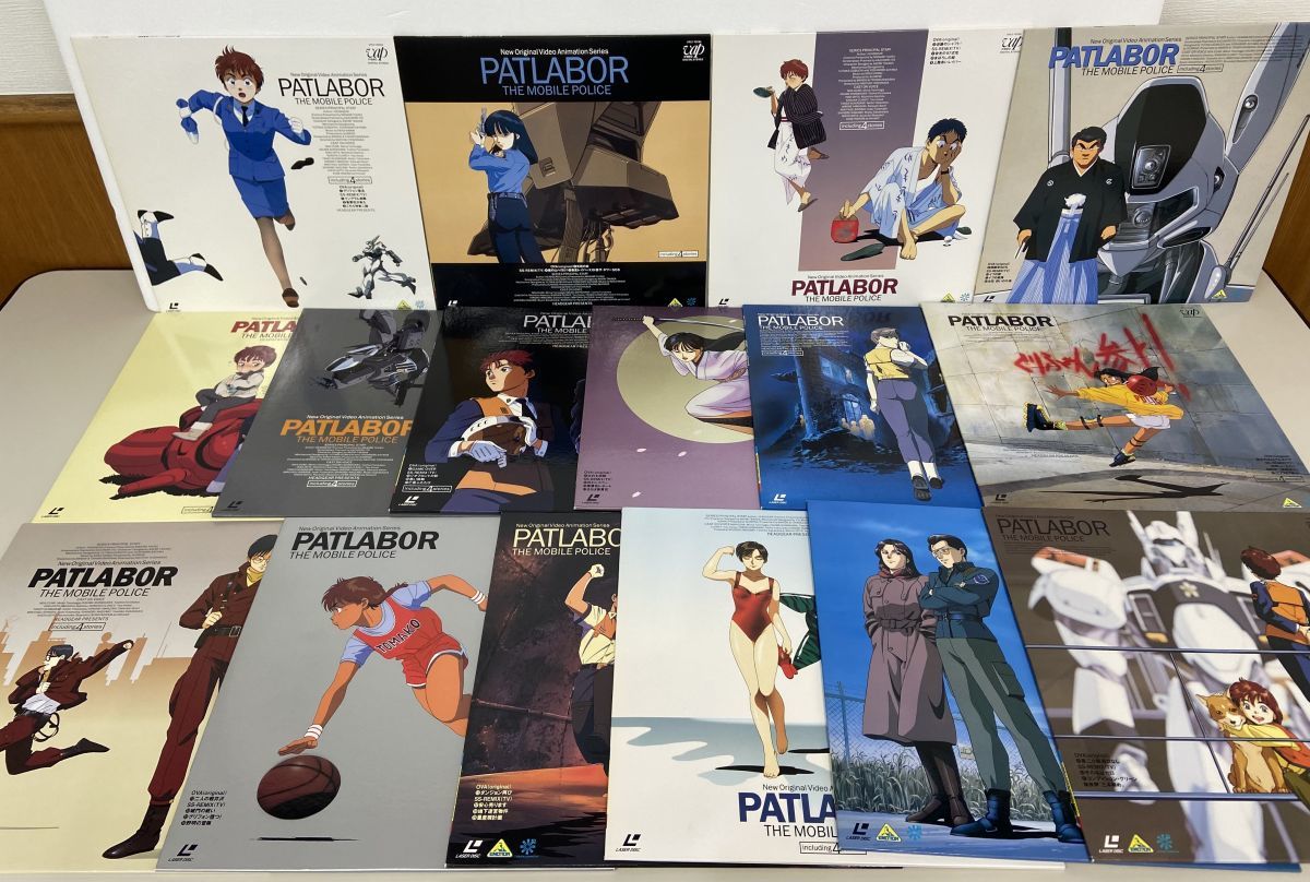 Ldまとめ売り 処分品 機動警察パトレイバー Patlabor Vol 1 7 劇場版 ほか 全25枚まとめ売り ワーナーパイオニア 他 M080 の落札情報詳細 ヤフオク落札価格情報 オークフリー スマートフォン版