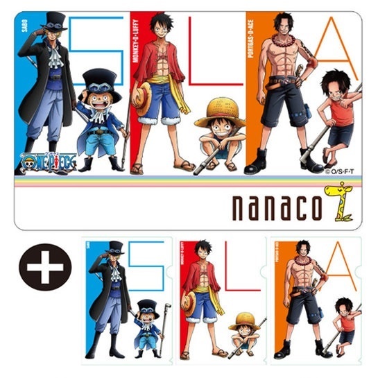 新品 Nanacoカード セブンイレブン限定 ワンピース B Type 杯の3兄弟 クリアファイル3枚付き One Piece の落札情報詳細 ヤフオク落札価格情報 オークフリー スマートフォン版