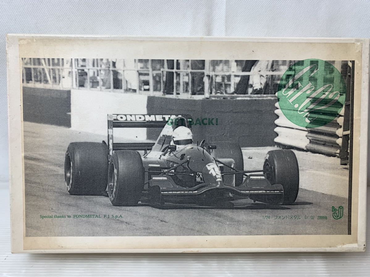 限定品 未組立 Be-J 1/24 FONDMETAL Gr.02 F1 フォンドメタル レジン