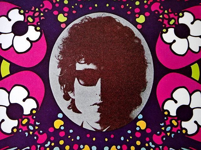 1970年代ピーターマックス ボブディラン ビンテージ ポスター