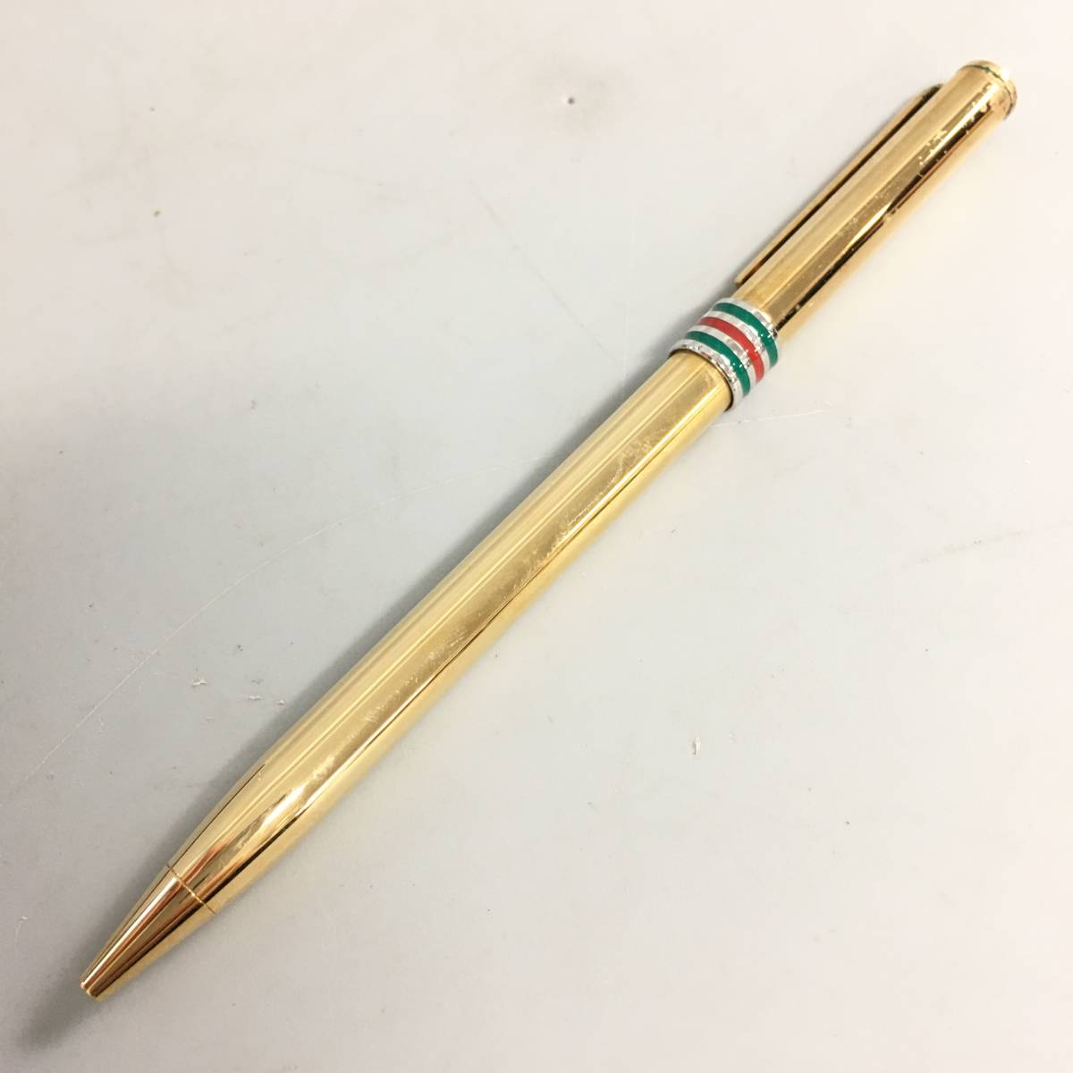 GUCCI　グッチ　ボールペン　シェリーライン　ゴールド Vintage Gallery Rococo OLD GUCCI 世界No.1のコレクション！