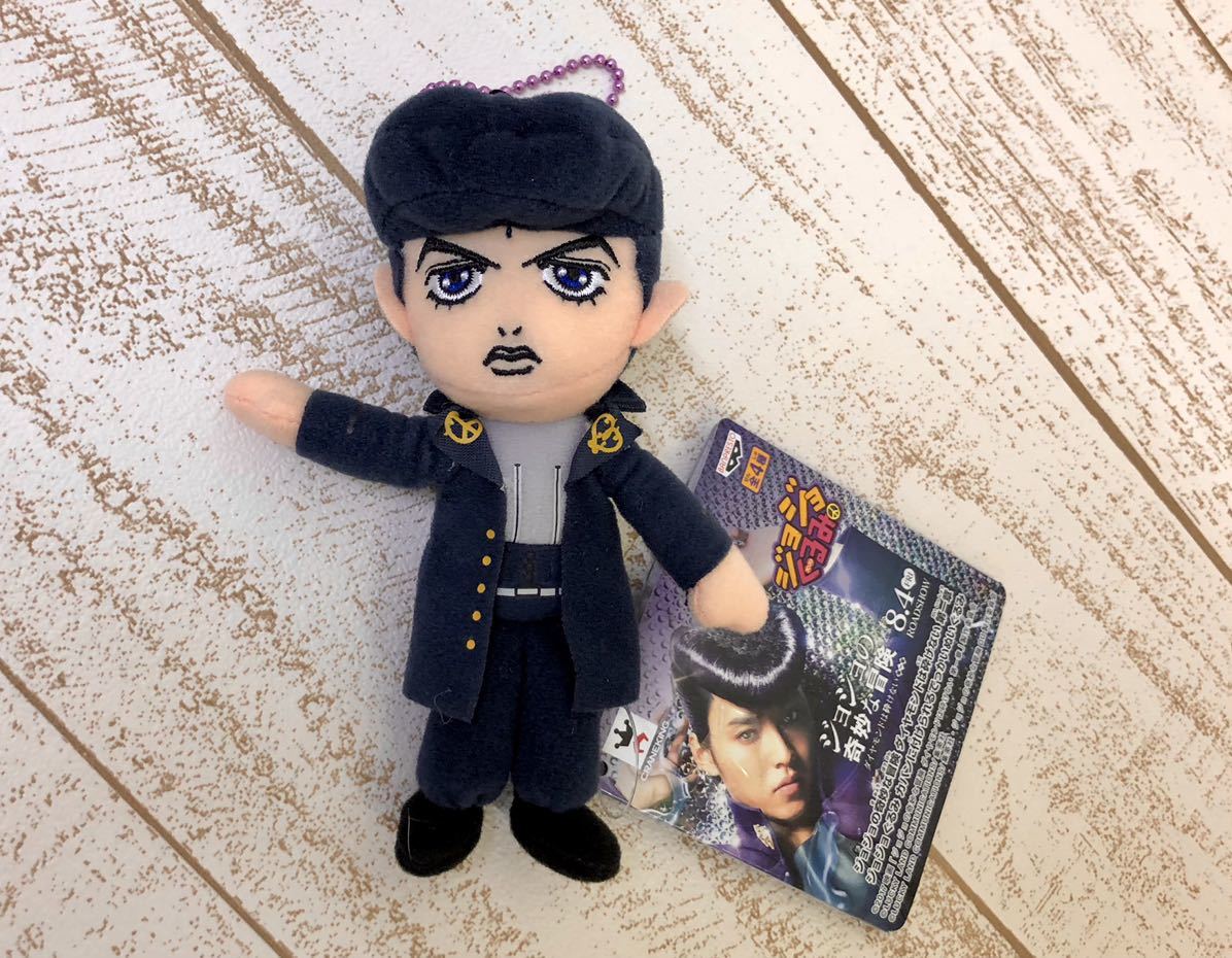 新品】ジョジョぐるみ 東方仗助 カバンにつけられるでっかいぬいぐるみ