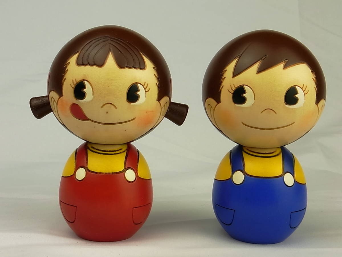FUJIYA ペコちゃん ポコちゃん 卯三郎こけし FUJIYA ペコちゃん ポコちゃん 卯三郎こけし
