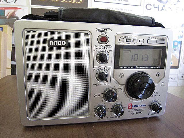 アンドー ANDO ER4-330SA 節約 ANDO アンドー 5バンドラジオ BCLラジオ ER4-330SA ANDO 5バンド