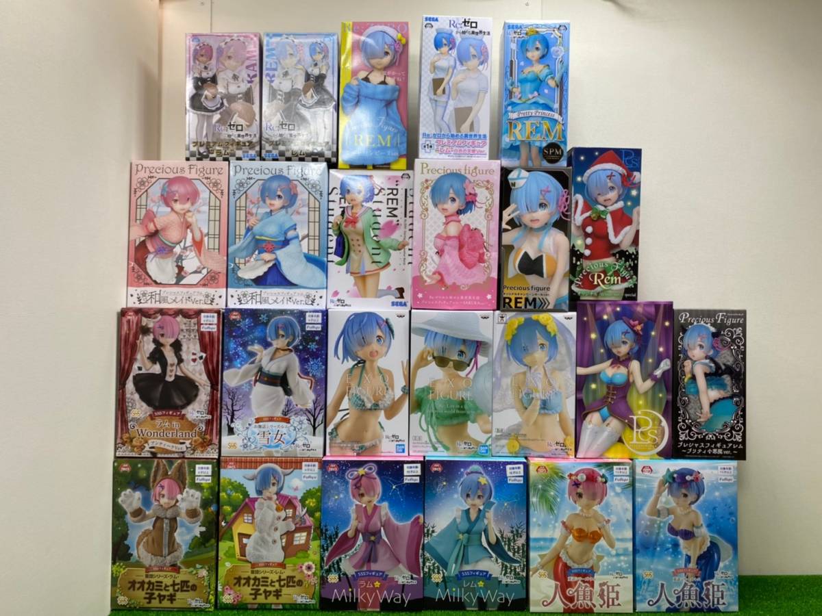 44 未開封多数 リゼロ フィギュア まとめ売り Spm レム ラム オオカミ 人魚姫 水着 制服 クリスマス メイド 白衣の天使 和風 アニメ 160 の落札情報詳細 ヤフオク落札価格情報 オークフリー スマートフォン版