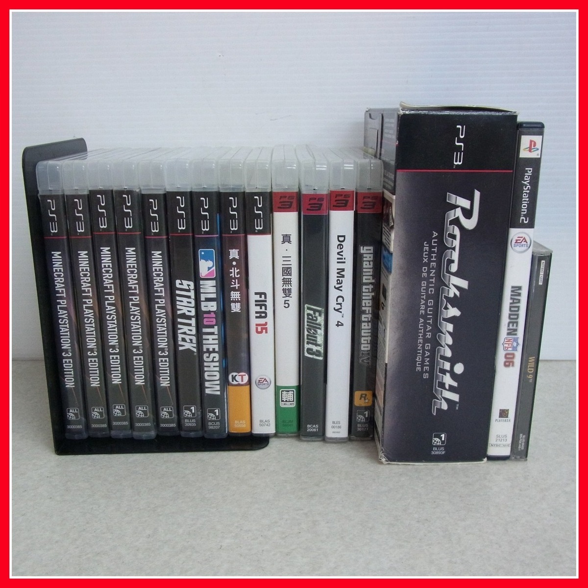 Ps3 Ps2 Ps プレステ3 2 海外版 ソフト マインクラフト 三國無双 Star Trek Rocksmith Fallout 等 まとめて16本セット ダブりあり の落札情報詳細 ヤフオク落札価格情報 オークフリー スマートフォン版