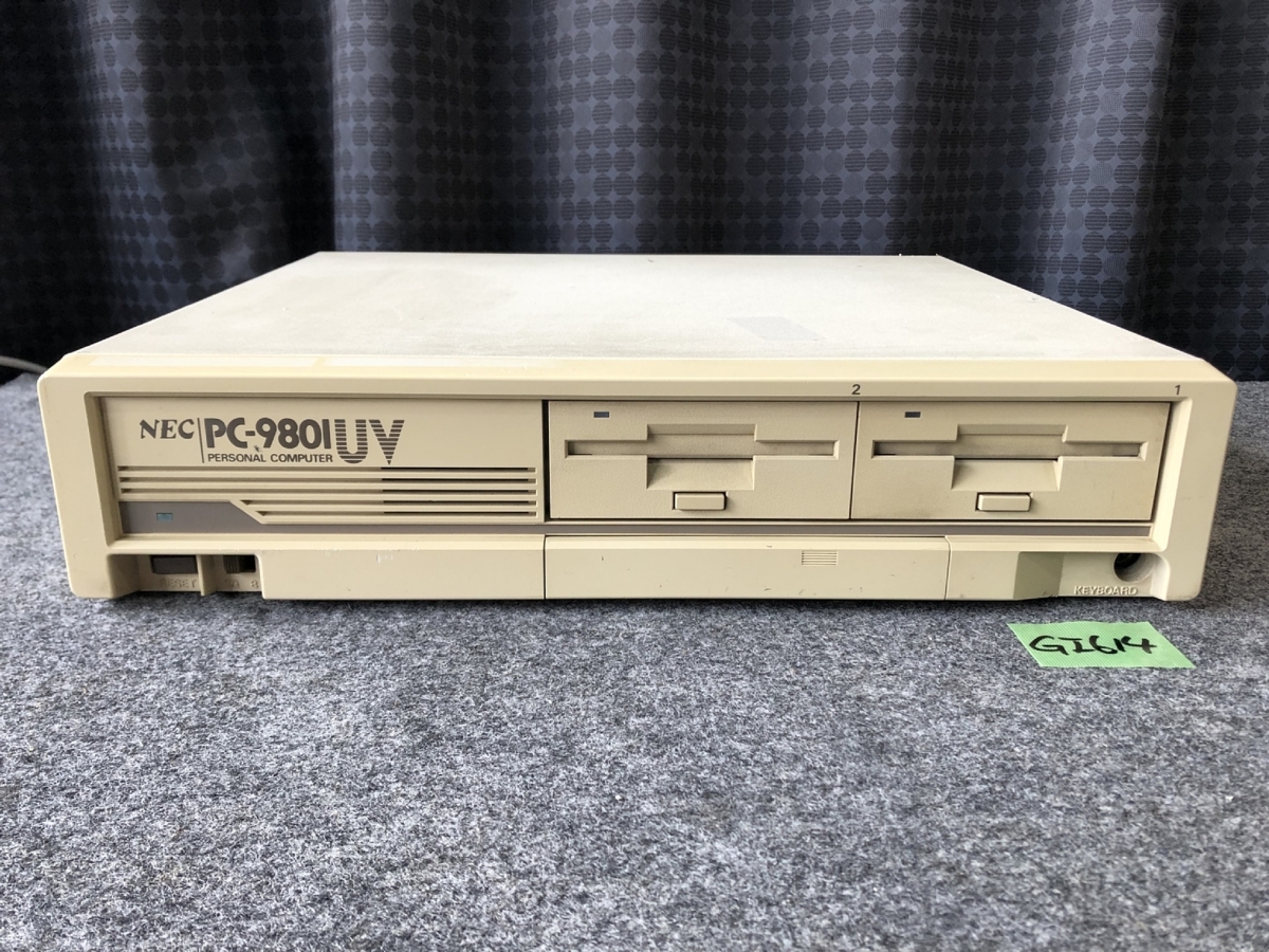 送1000円 Nec Pc 9801uv V30 10 Ram384kb Rom Basic起動ok の落札情報詳細 ヤフオク落札価格情報 オークフリー スマートフォン版