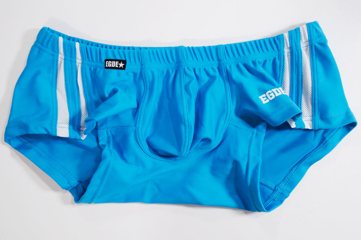 新品】EGDE≪ LINE UP !! ボクサーパンツ ライトブルー Sサイズ ／関連