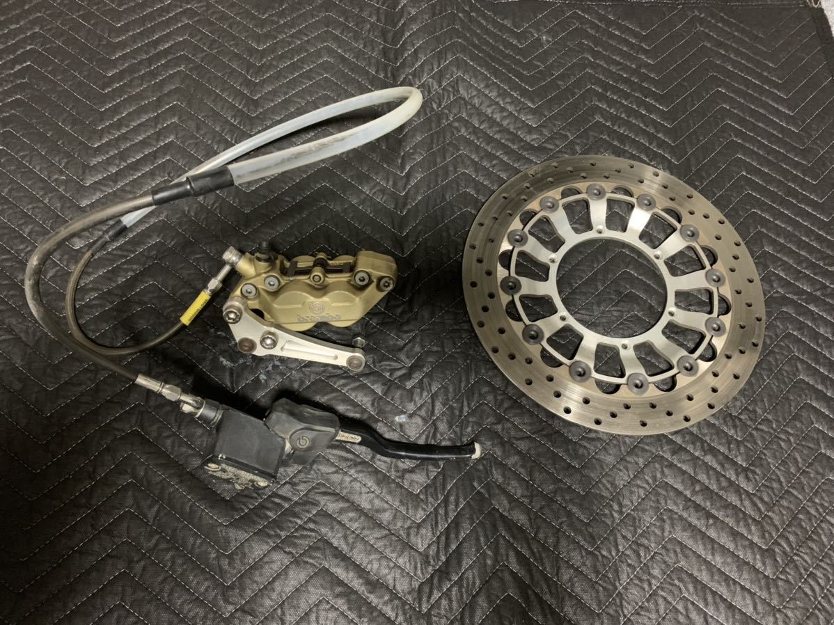 wr250f ブレンボキャリパーとディスクセット バイク用ブレーキディスク