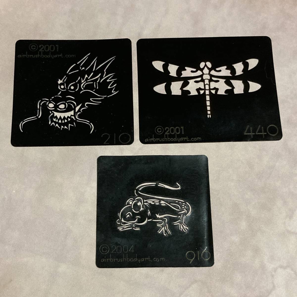 ステンシルシート　東のドラゴン様　サイズ確認用 ステンシルシート 東のドラゴン様 サイズ確認用