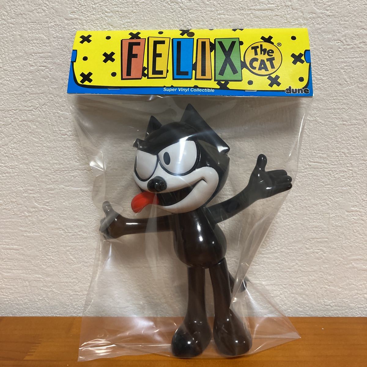 未使用】フィリックス ザ キャット B ソフビ dune 日本製 FELIX