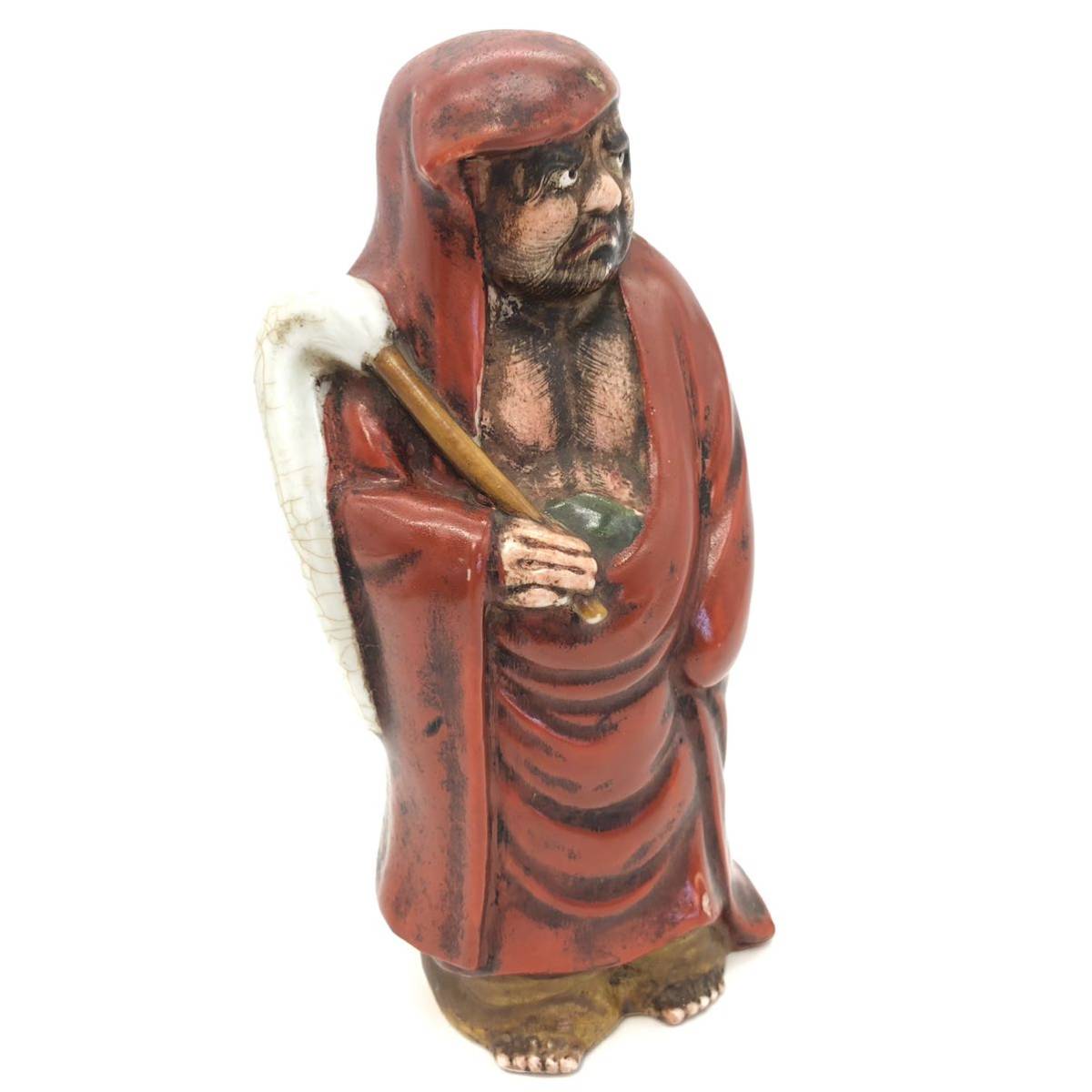 達磨大師像菩薩達磨達磨置物骨董アンティーク