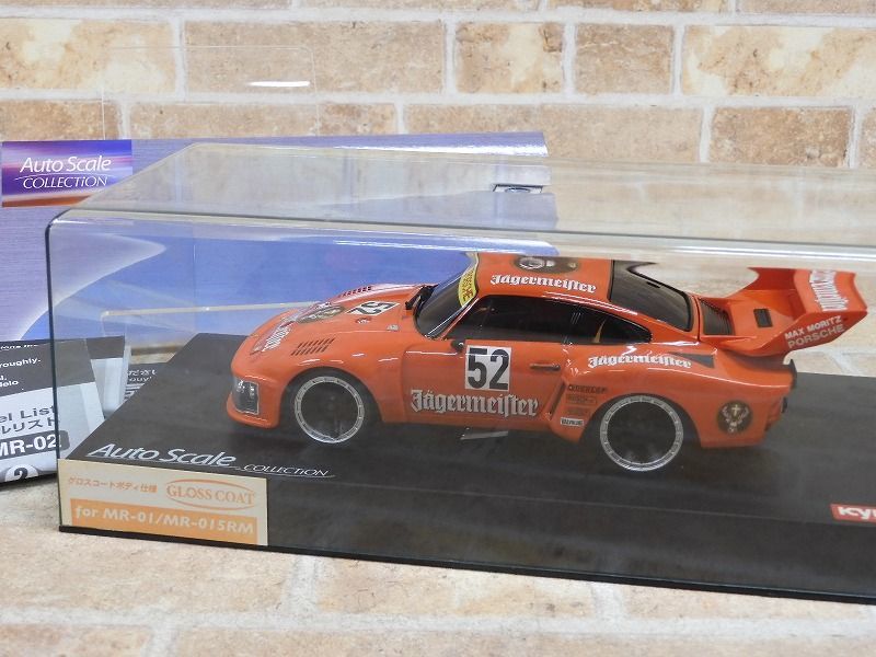 【やや傷や汚れあり】1円～!! 京商 ミニッツ ポルシェ 935 ターボ 1977 イエーガーマイスター オートスケールコレクション