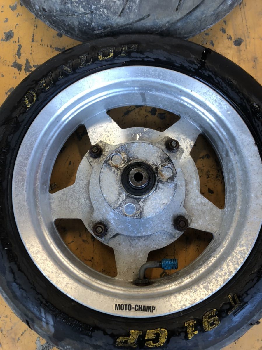 希少！レア！BMF ビームーンファクトリー　リアアルミホイール　ヤマハ系？jog 希少！レア！BMF ビームーンファクトリー リアアルミホイール ヤマハ系