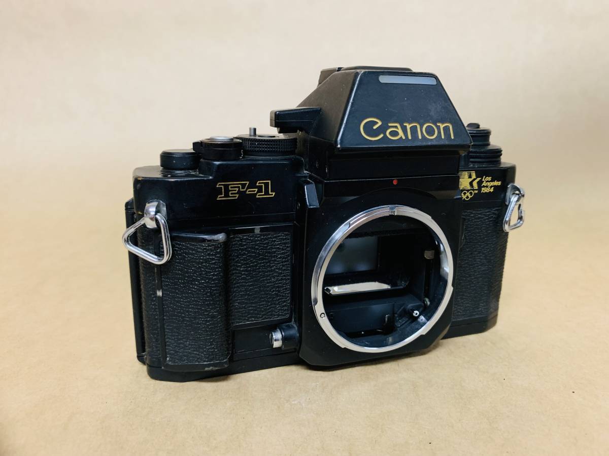 【傷や汚れあり】レア品★ CANON F1 ボディ Los Angeles 1984 フィルム カメラの落札情報詳細 ヤフオク落札価格