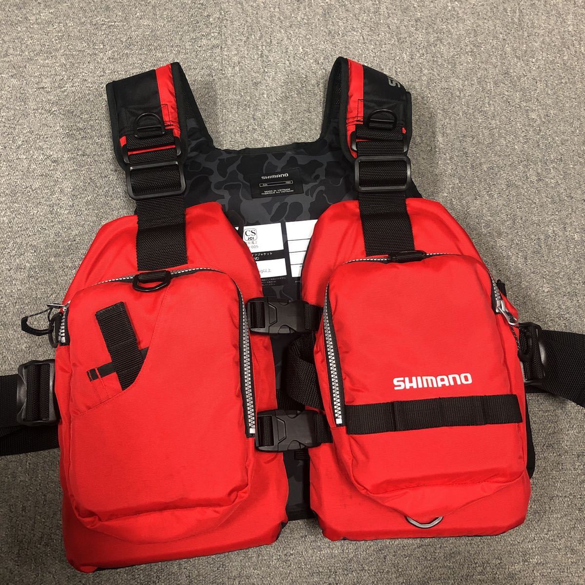 シマノ ゲームベスト VF-068T SHIMANO ライフジャケット シマノ ゲームベスト VF-068T SHIMANO ライフジャケット