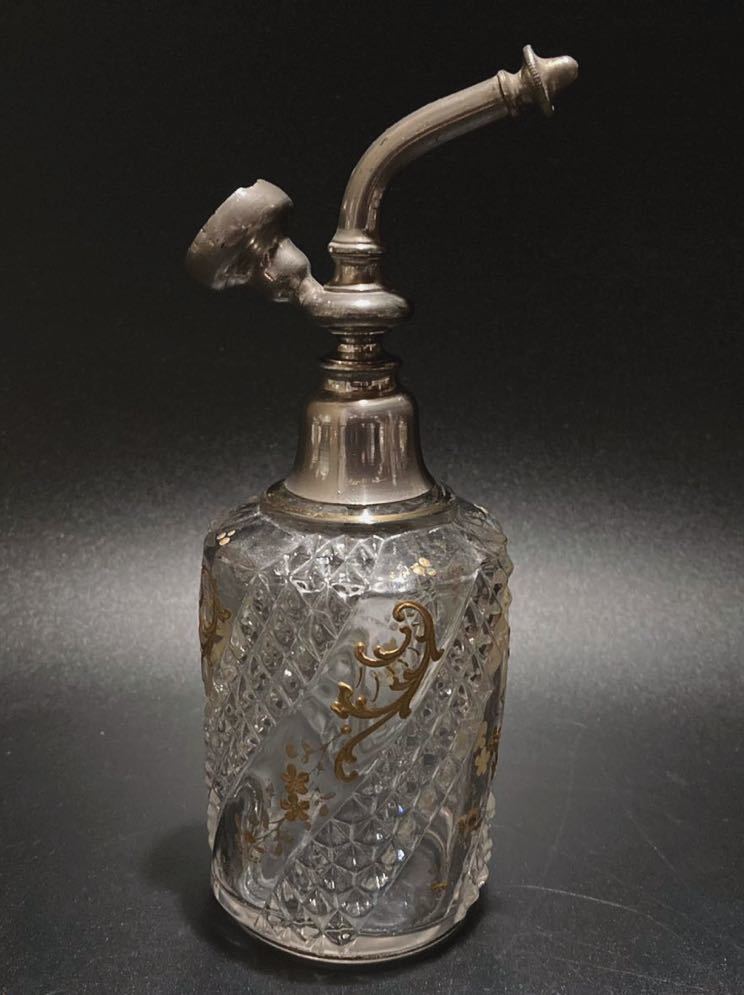 バカラ サーペンティン金彩装飾アトマイザー