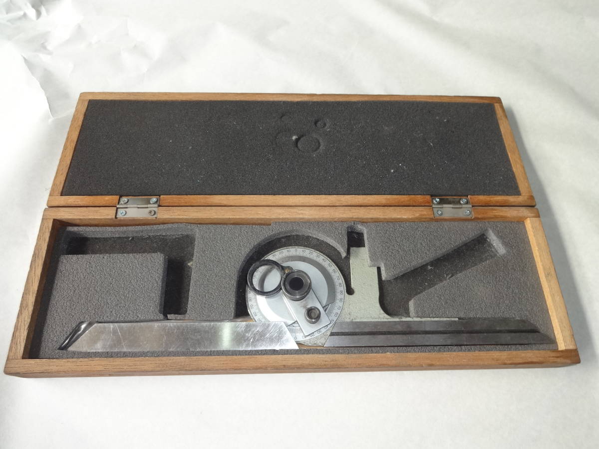 【全体的に状態が悪い】ジャンク MARUI KEIKI MICRO PROTRACTOR 測定器 マイクロプロトラクター 角度測定の落札情報 ...