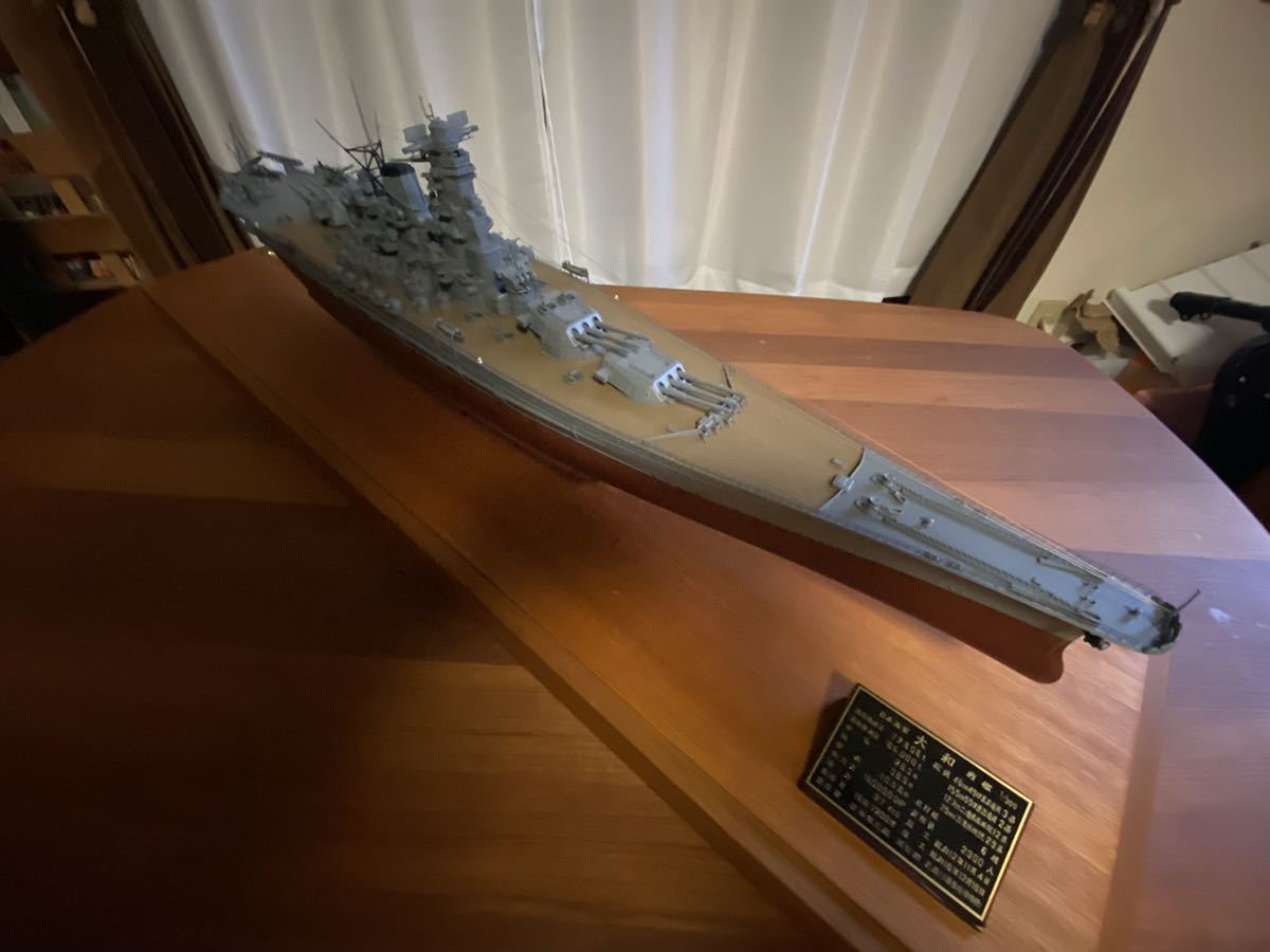 未使用に近い】☆手渡し推奨 極美 小西製作所 1/300金属製模型 戦艦