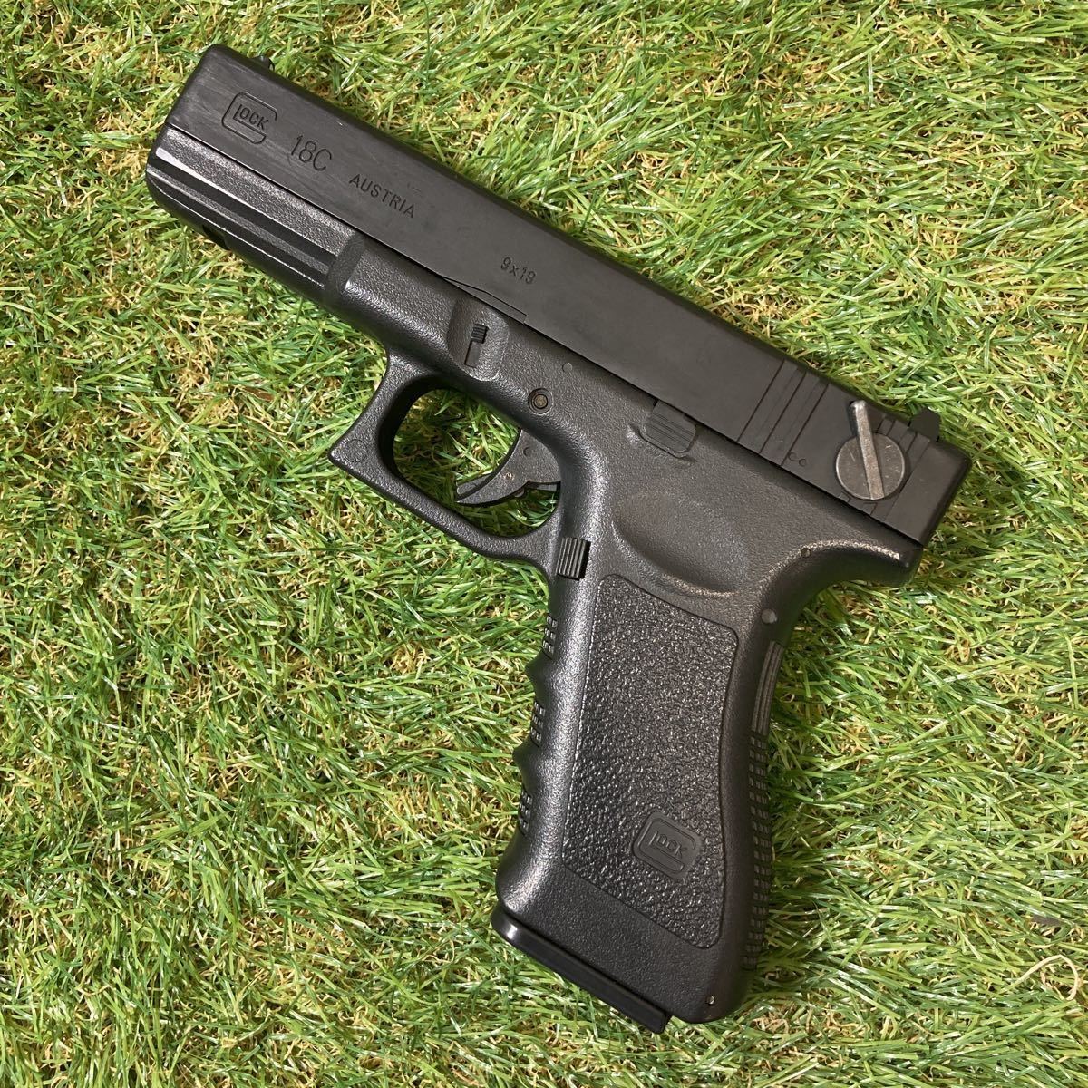 【やや傷や汚れあり】 【現状品】TOKYO MARUI 東京マルイ ASGK GLOCK グロック 18C AUSTRIA 9X19 電動ガン