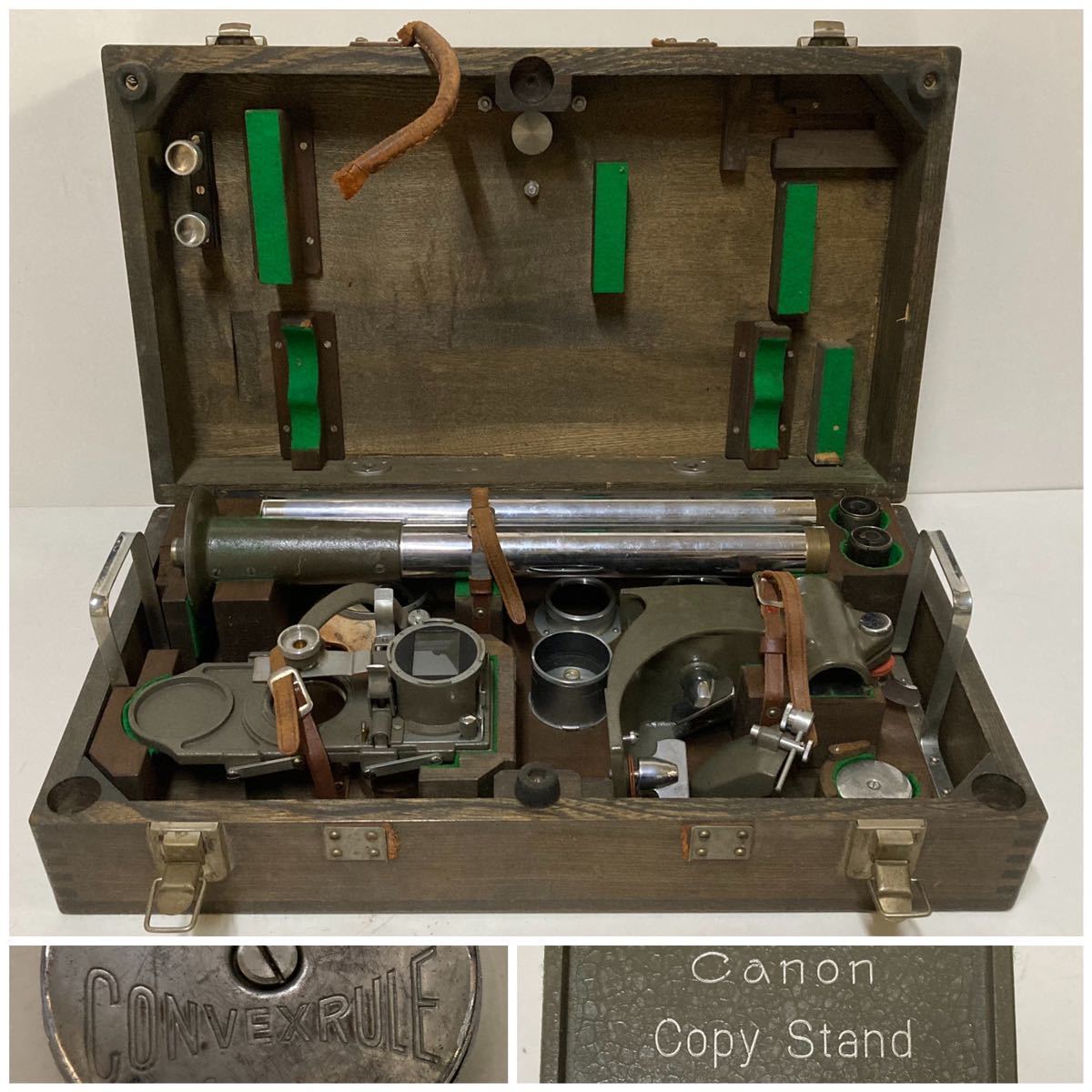 【やや傷や汚れあり】CANON キャノン Copy Stand Model-CK TAJIMA CONVEXRULE コピースタンド レトロ ...
