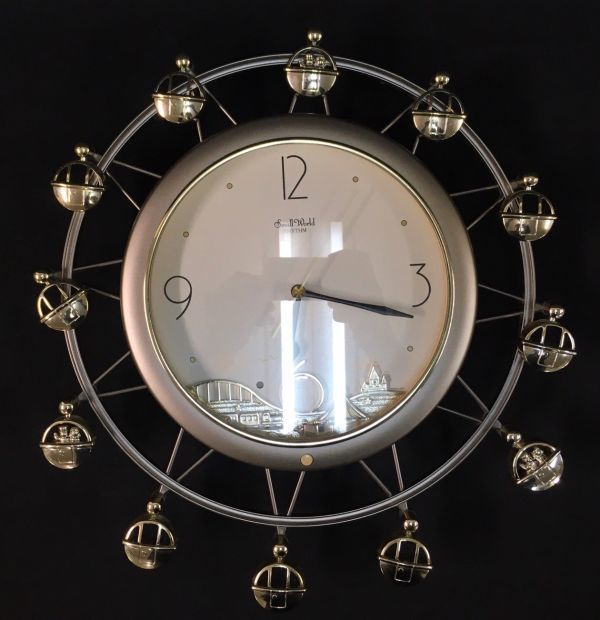 リズム時計 スモールワールド4MH701 ロマンス 大観覧車 からくり時計