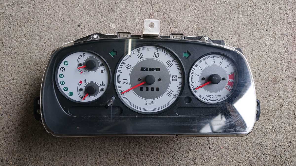 傷や汚れあり】L700 L710 ミラ ジーノ タコメーター付メーターパネル