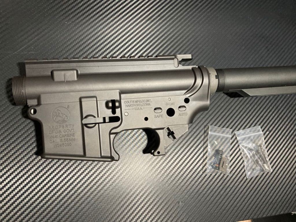 東京マルイ製 HK416Dロアレシーバレーザ刻印メカボックスメンテナンス 済