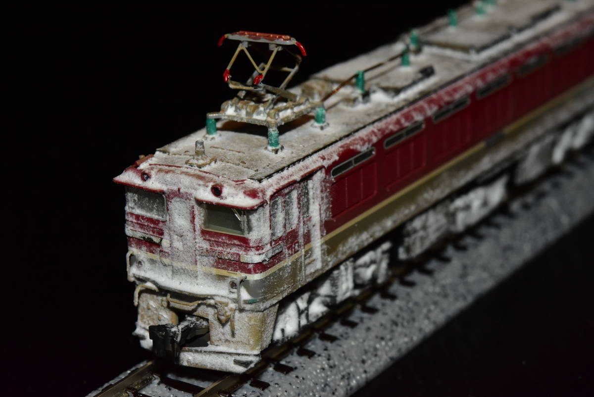 未使用】KATO ED76551 雪ウェザリング トワイライトエクスプレス