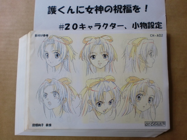 目立った傷や汚れなし】護くんに女神の祝福を！ スタッフ用設定資料