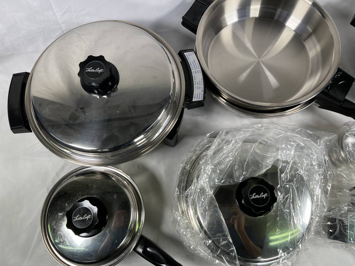 新品 ラスタークラフト luster craft 鍋 IH対応品フルセット