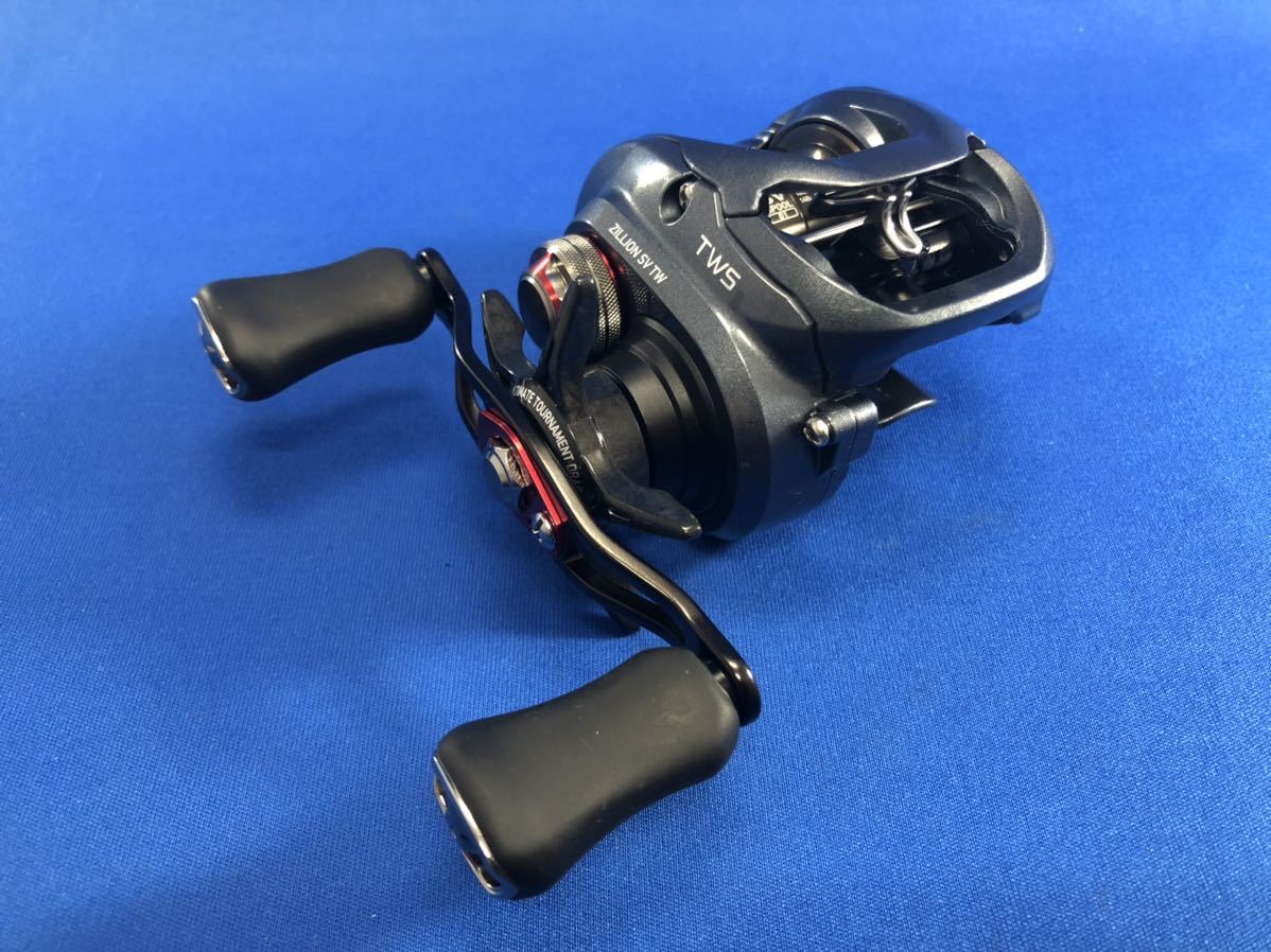 【やや傷や汚れあり】【カスタム美品!!】ダイワ・ジリオン SV TW 1016SVSH 7.3・ライトハンドル[DAIWA ZILLION