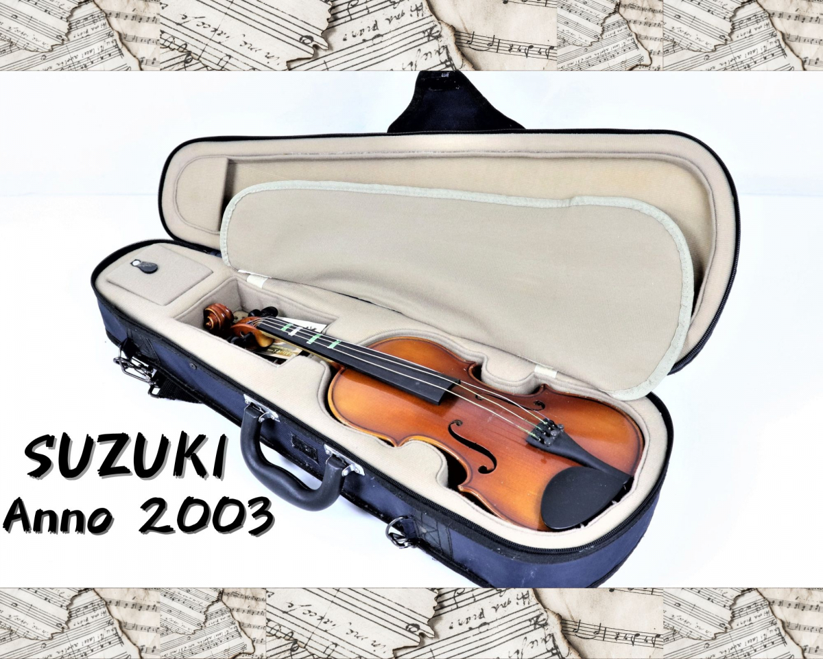 日本初の SUZUKI バイオリン230 2009 1/10 弦楽器