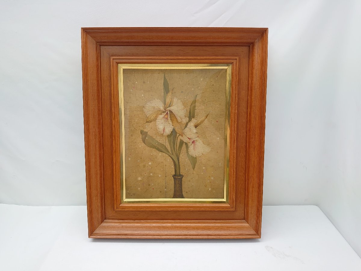 中島達幸 絵画 薔薇 油絵 インテリア 油彩画 F6号 中島達幸 「古都