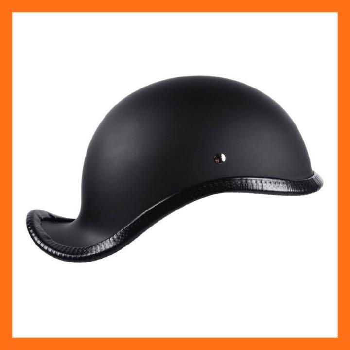 ダックテール ヘルメット ファイヤーパターン フレア 半キャップ 半