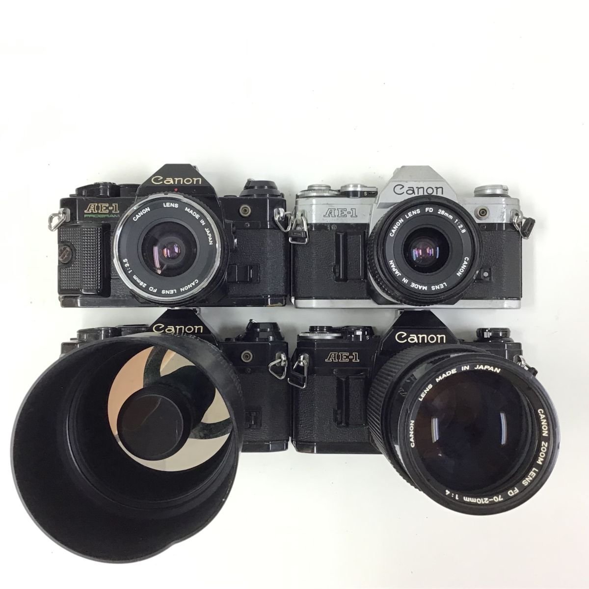 CANON FD500mm F4.5L EFマウント変換コンバータつき