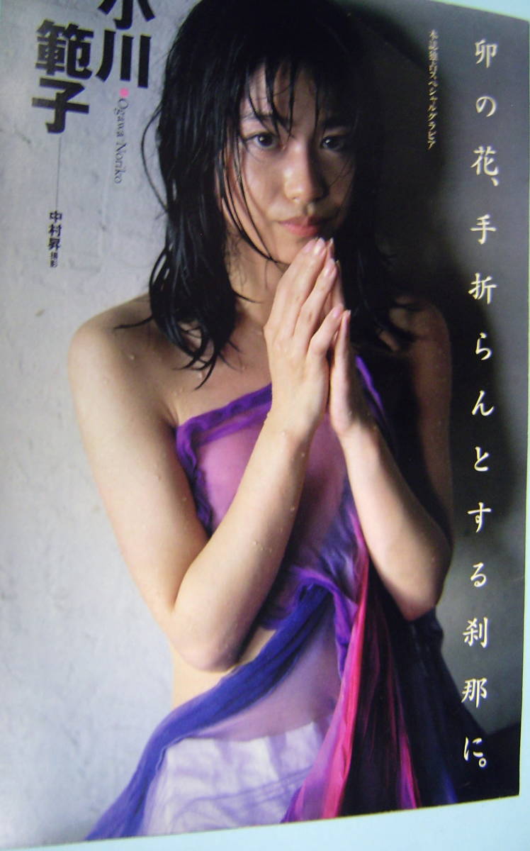 小川範子 お宝 目立った傷や汚れなし】お宝！小川範子 スペシャルグラビア 【雑誌・切り抜き】 アイドル・女優・ ☆A-130 の落札情報詳細 -  Yahoo!オークション落札価格検索 オークフリー